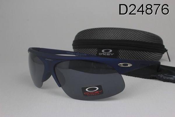 Oakley Commit Occhiali Da Sole Profondità Grigio Lente Scuro Blu Telaio