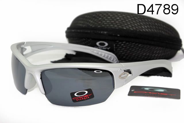 Oakley Commit Occhiali Da Sole Profondità Grigio Lente Argento Telaio