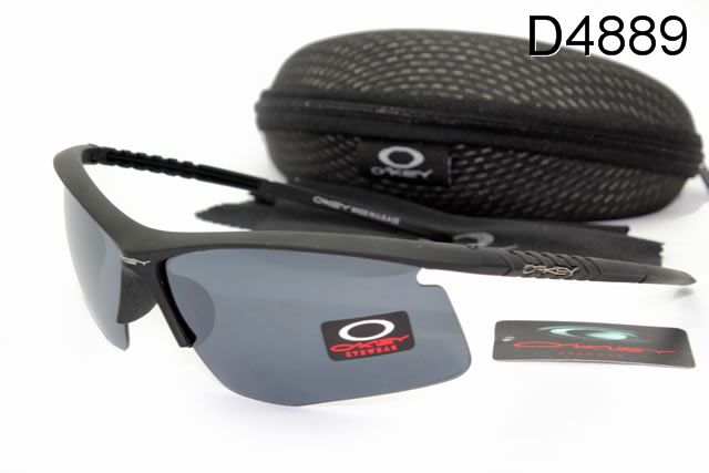 Oakley Commit Occhiali Da Sole Grigio Lente Nero Telaio