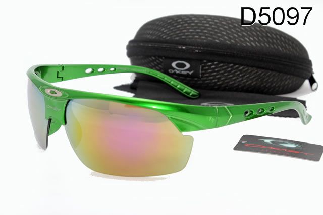 Oakley Commit Occhiali Da Sole Multicolore Lente Verde Telaio