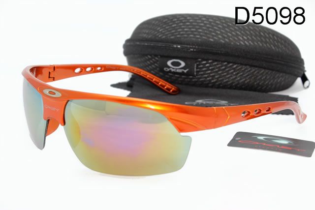 Oakley Commit Occhiali Da Sole Multicolore Lente Arancione Telaio