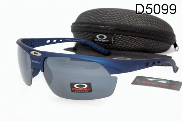 Oakley Commit Occhiali Da Sole Grigio Lente Blu Telaio