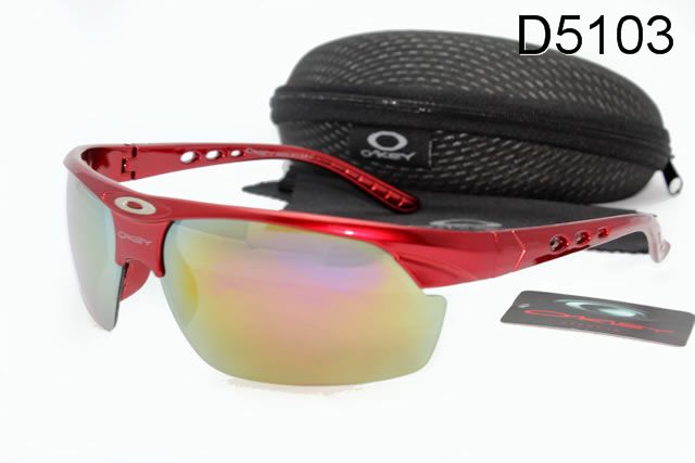 Oakley Commit Occhiali Da Sole Multicolore Lente Rosso Telaio