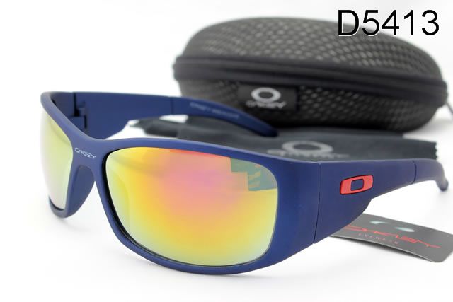 Oakley Active Occhiali Da Sole Multicolore Lente Profondità Blu Telaio
