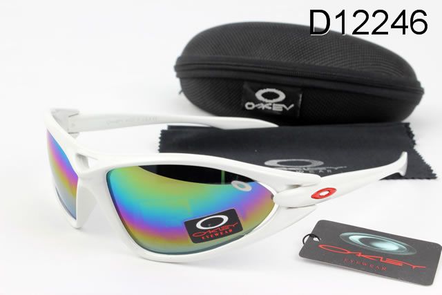 Oakley Active Occhiali Da Sole Multicolore Lente Bianco Telaio