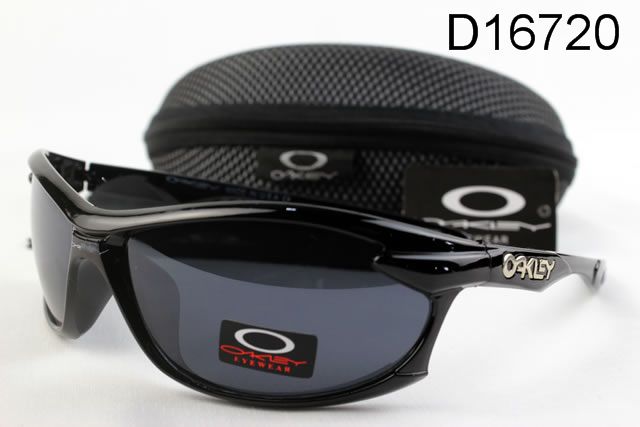 Oakley Active Occhiali Da Sole Profondità Grigio Lente Nero Telaio