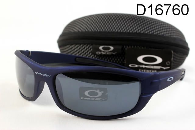 Oakley Active Occhiali Da Sole Grigio Lente Profondità Blu Telaio