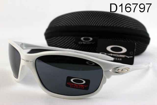 Oakley Active Occhiali Da Sole Nero Lente Bianco Telaio