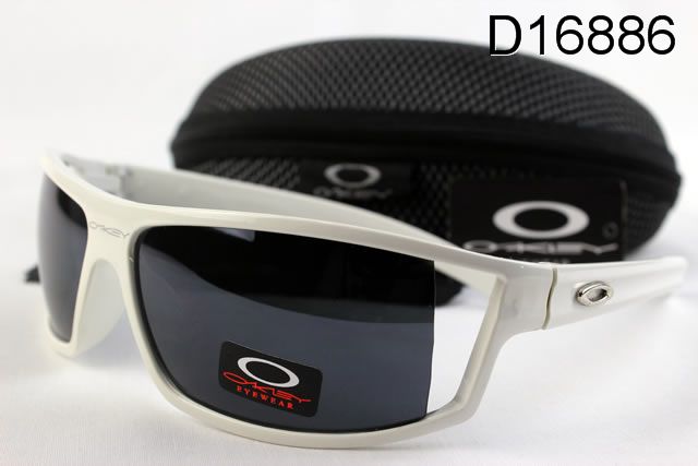 Oakley Active Occhiali Da Sole Nero Lente Bianco Telaio