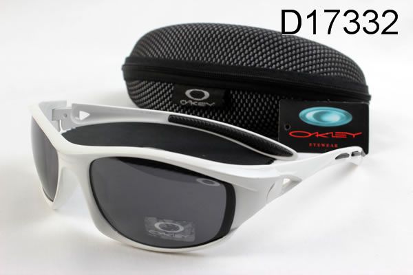 Oakley Active Occhiali Da Sole Grigio Lente Bianco Telaio