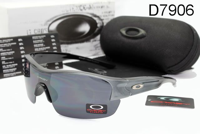 Oakley AAA Sport Shield Occhiali Da Sole Nero Grigio