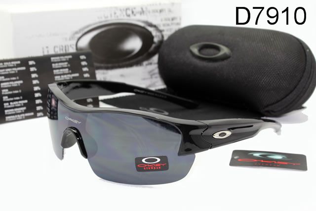 Oakley AAA Sport Shield Occhiali Da Sole Nero Telaio Grigio Lente