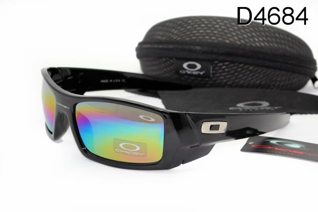 Oakley Gascan Occhiali Da Sole Nero Telaio Colorato Lente