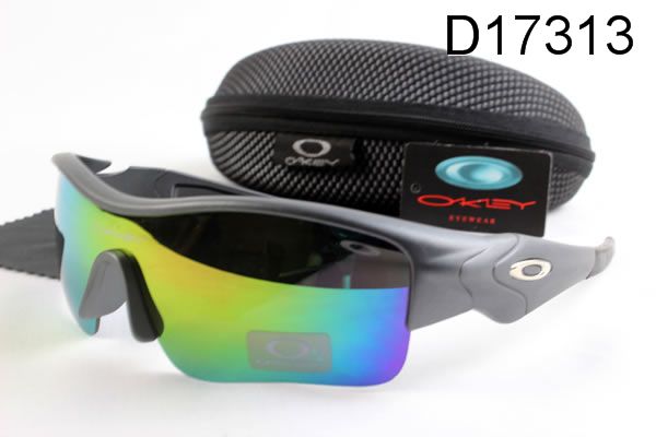 Oakley Half Straight Jackets Occhiali Da Sole Grigio Telaio Colorato Lente