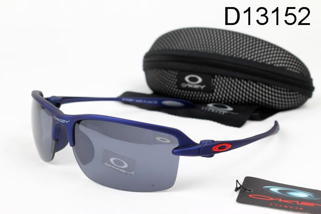 Oakley Half X Occhiali Da Sole Blu Grigio