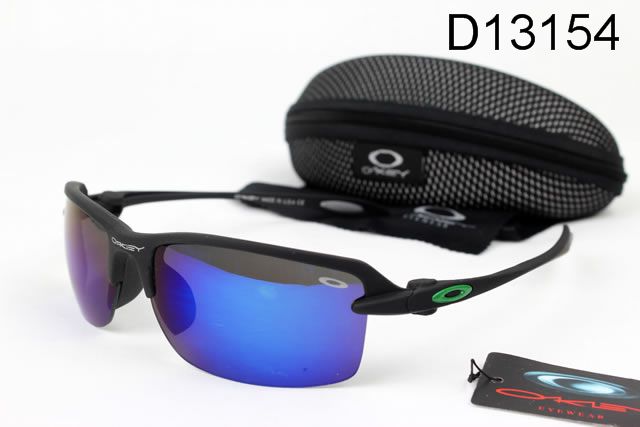 Oakley Half X Occhiali Da Sole Nero Telaio Blu Lente