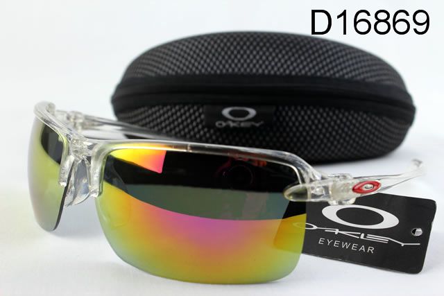 Oakley Half X Occhiali Da Sole Transparent Telaio Colorato Lente