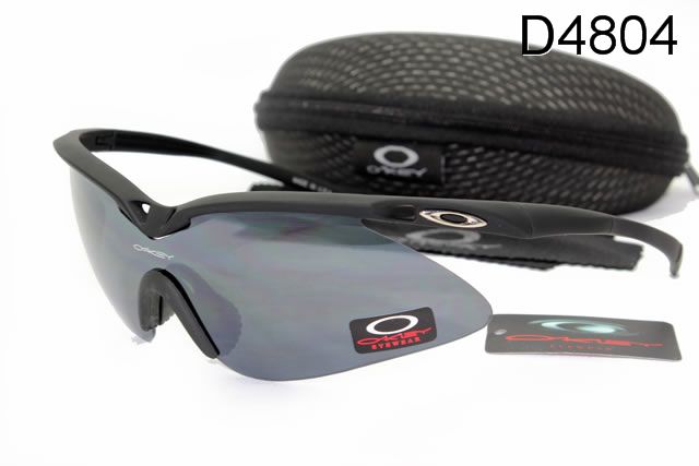 Oakley M Frame Occhiali Da Sole Shield Nero Grigio