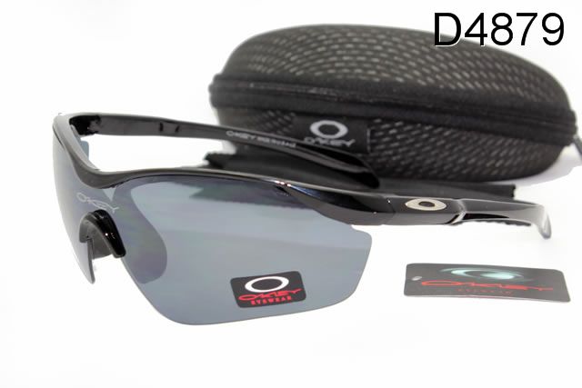 Oakley M Frame Occhiali Da Sole Shield Nero Telaio Grigio Lente