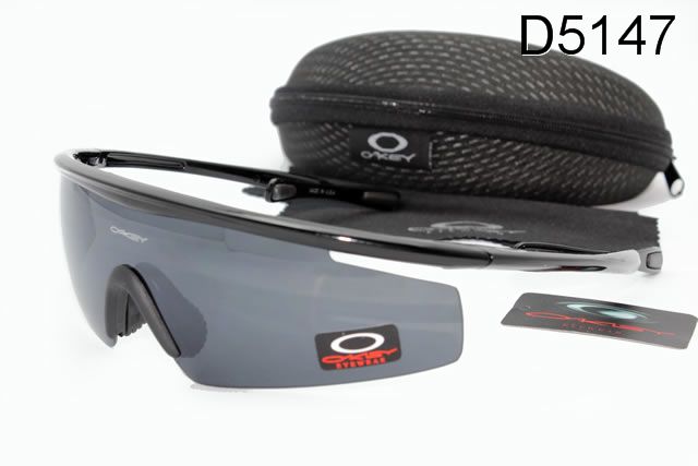 Oakley M Frame Occhiali Da Sole Shield Nero Telaio Grigio Lente