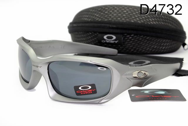 Oakley Pit Boss Occhiali Da Sole Argento Grigio