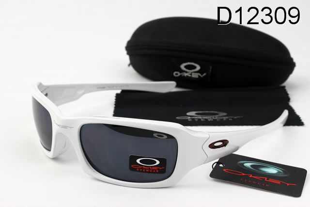 Oakley Pit Bull Occhiali Da Sole Bianco Telaio