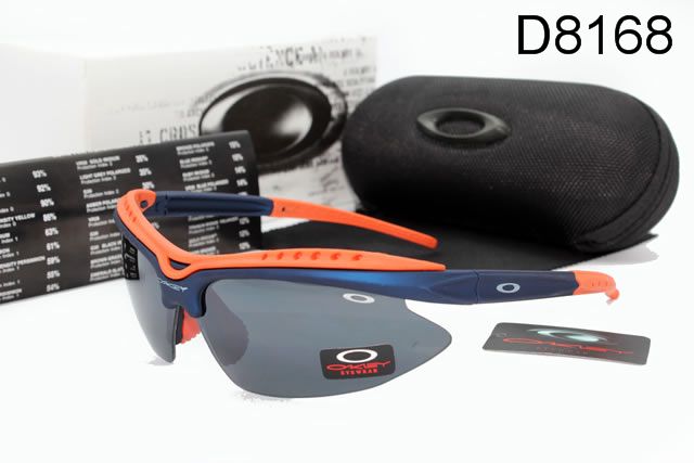 Oakley AAA Commit Occhiali Da Sole Arancione Blu Telaio