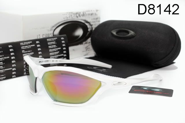 Oakley AAA Commit Occhiali Da Sole Bianco Telaio Colorato Lente