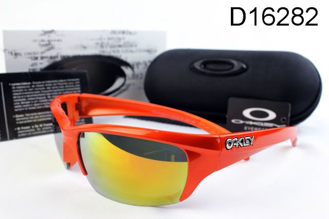 Oakley AAA Commit Occhiali Da Sole Rosso Telaio Giallo Lente