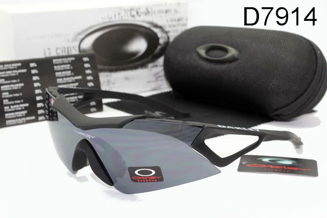 Oakley AAA Sport Shield Occhiali Da Sole Nero Grigio