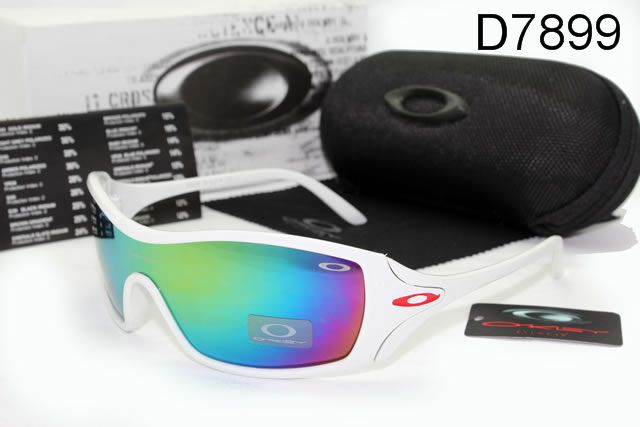 Oakley Dart AAA Occhiali Da Sole Bianco Telaio Colorato Lente