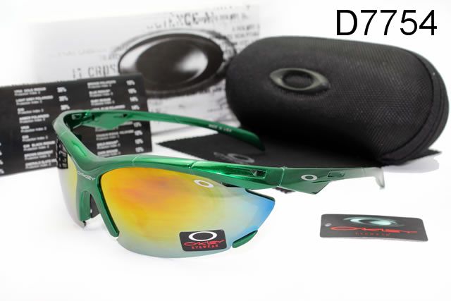 Oakley Double Lens AAA Occhiali Da Sole Verde Telaio Colorato Lente