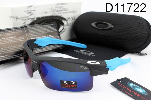 Oakley Fast Jacket AAA Occhiali Da Sole Nero Blu