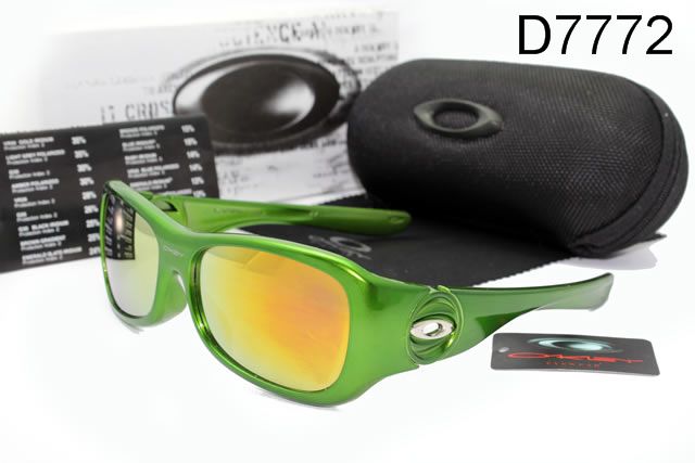 Oakley Flaunt AAA Occhiali Da Sole Verde Telaio Giallo Lente