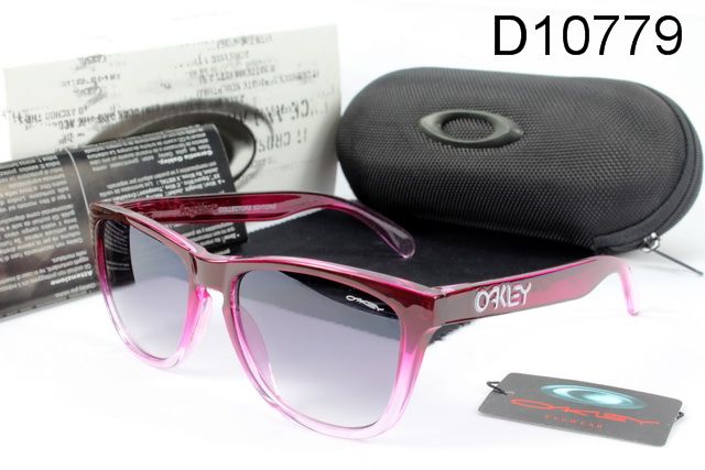 Oakley Frogskins AAA Occhiali Da Sole Viola Rosso Telaio