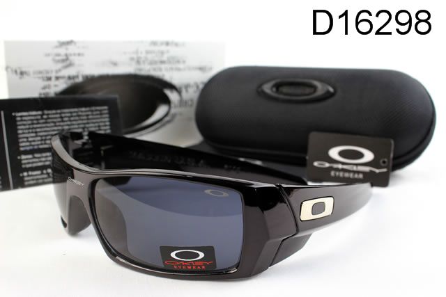 Oakley Gascan AAA Occhiali Da Sole Nero Telaio Grigio Lente