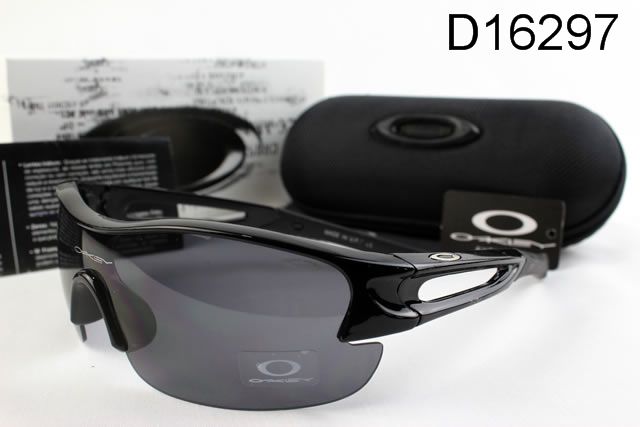 Oakley AAA Sport Shield Occhiali Da Sole Nero Profondità Grigio