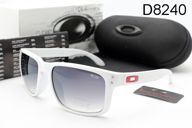 Oakley Holbrook AAA Occhiali Da Sole Bianco Grigio