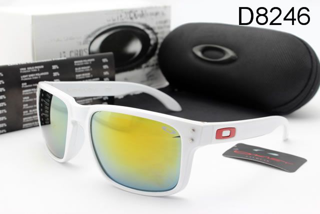 Oakley Holbrook AAA Occhiali Da Sole Bianco Giallo