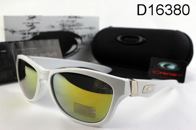 Oakley Jupiter AAA Occhiali Da Sole Bianco Telaio Giallo Lente