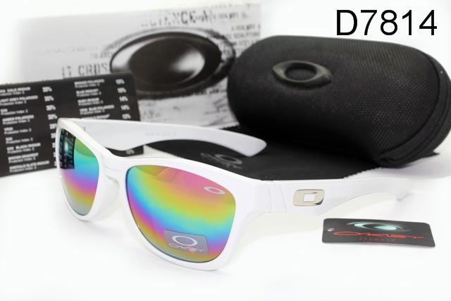 Oakley Jupiter AAA Occhiali Da Sole Bianco Telaio Colorato Lente