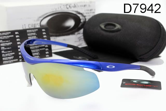 Oakley M Frame AAA Occhiali Da Sole Blu Telaio Colorato Lente