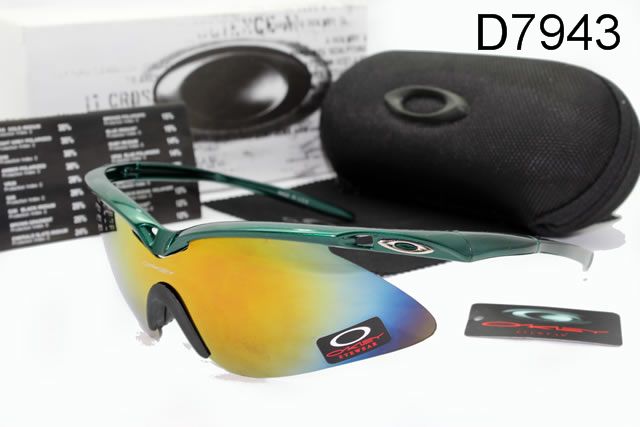 Oakley M Frame AAA Occhiali Da Sole Verde Telaio Colorato Lente