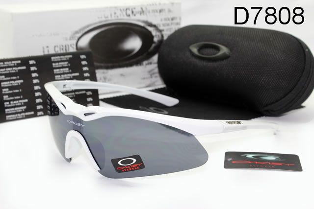 Oakley M Frame AAA Occhiali Da Sole Bianco Telaio Grigio Lente