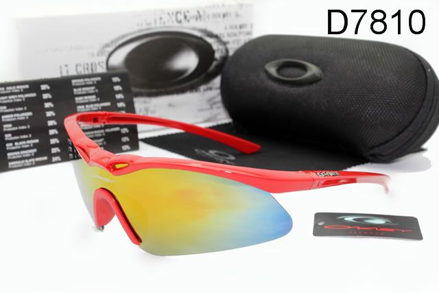 Oakley M Frame AAA Occhiali Da Sole Rosso Telaio Giallo Blu Lente