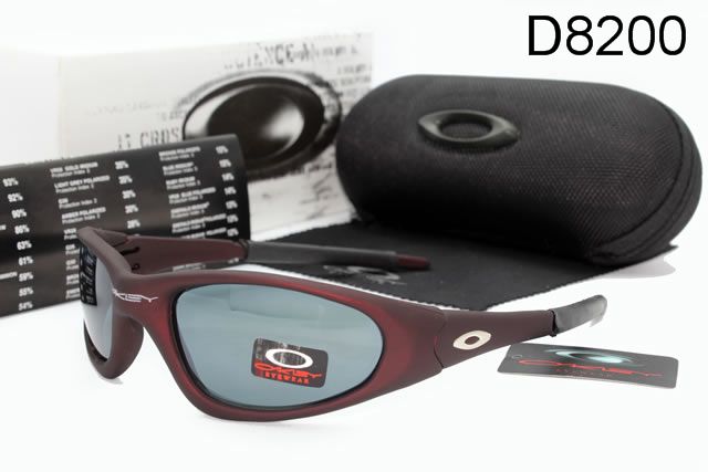 Oakley Minute AAA Occhiali Da Sole Scuro Rosso Telaio