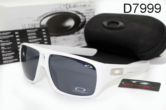 Oakley Nuovo Dispatch AAA Occhiali Da Sole Bianco Telaio Grigio Lente