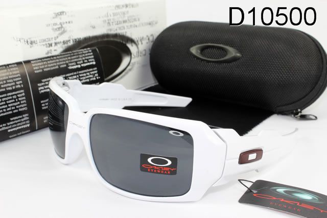 Oakley Oil Drum AAA Occhiali Da Sole Bianco Telaio Profondità Grigio Lente