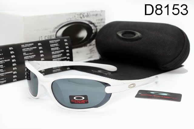 Oakley AAA Active Occhiali Da Sole Bianco Telaio