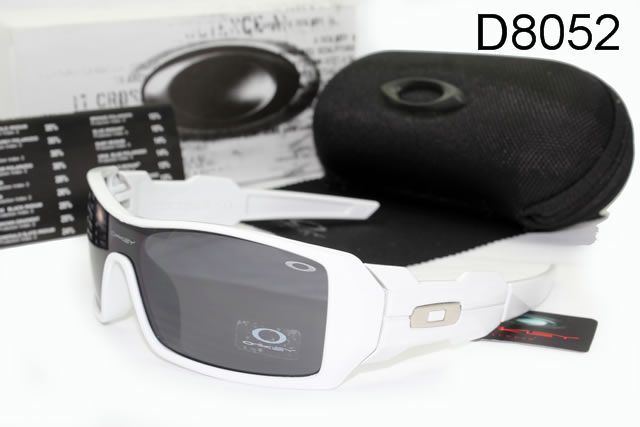 Oakley Oil Rig AAA Occhiali Da Sole Bianco Telaio Grigio Lente